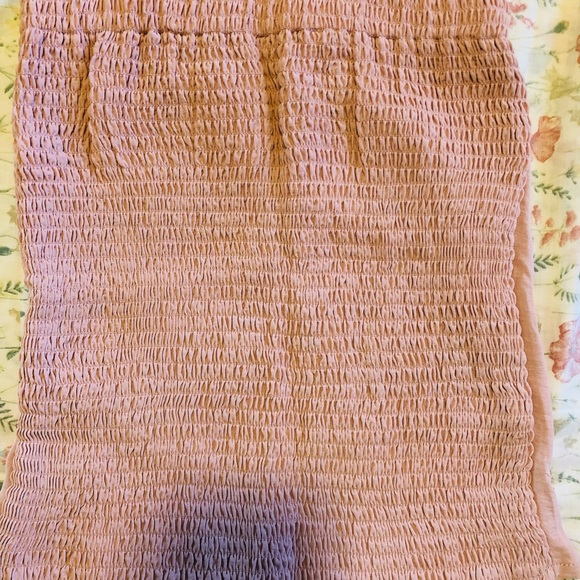 Soft pink/salmon skirt set size S - Picture 4 of 5